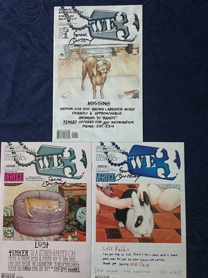 WE3 limited series 3 issues like new signed by Frank Quitely