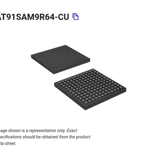 AT91SAM9R64-CU new pack of 2 pieces