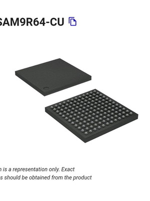 AT91SAM9R64-CU new pack of 2 pieces