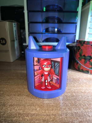 Pj Masks Transformation Chamber with Two Figures like new