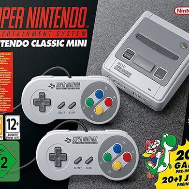 Nintendo Classic Mini Super Nintendo Entertainment System SNES used, boxed