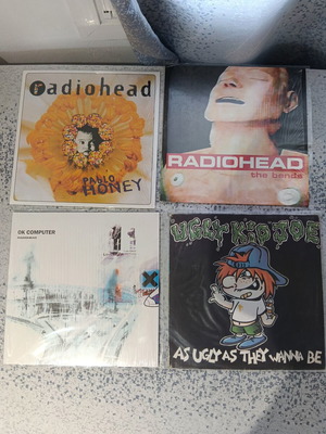 Vinyl records like new, reissues