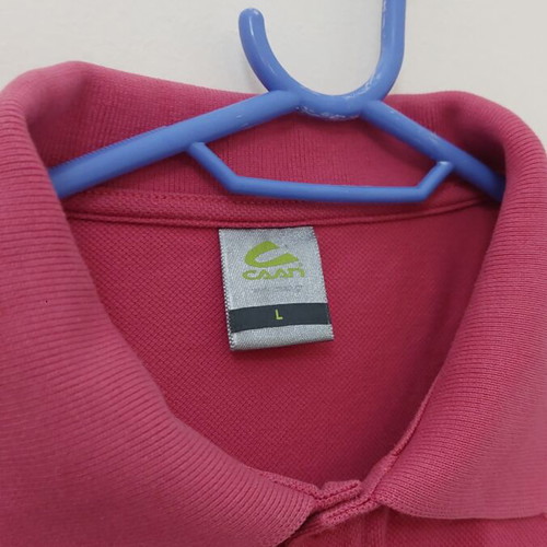 Caan men's polo shirt like new, size M, pink