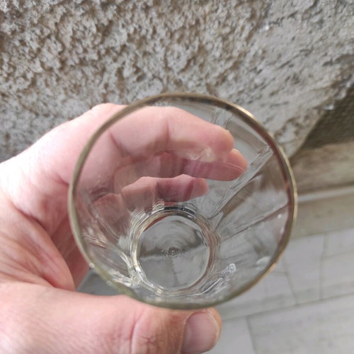 Warsteiner German beer glass set of 6 pint used, Octoberfest 1970 pack
