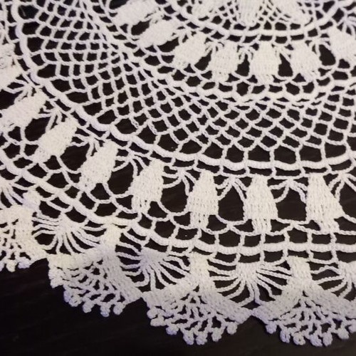 Handmade crochet doilies like new, set of 2