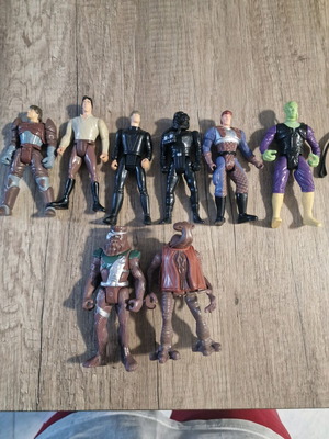 Star Wars figures set of eight like new