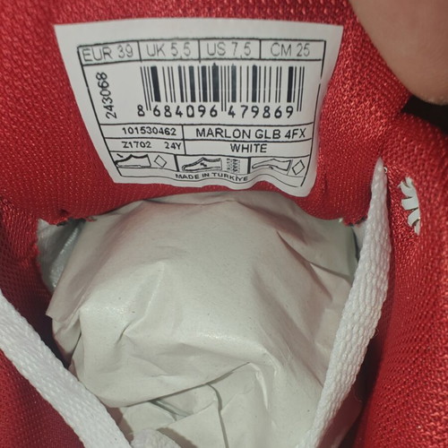 Sneakers U.S. Polo Assn. white size 39, new