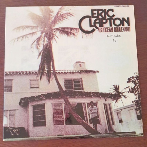 Eric Clapton 461 Ocean Boulevard LP like new, rock