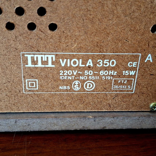 ITT Schaub-Lorenz Viola 250 Stereo like new