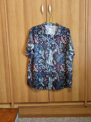Риза цветна 3XL без дефекти, свежа