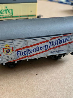 Fleischmann Fürstenberg Bier Wagon H0 σαν καινούργιο vintage συλλεκτικό