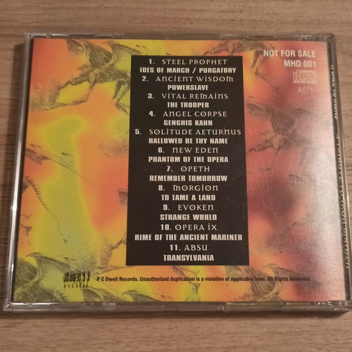 A Tribute To Iron Maiden A Call To Irons CD like new, metal