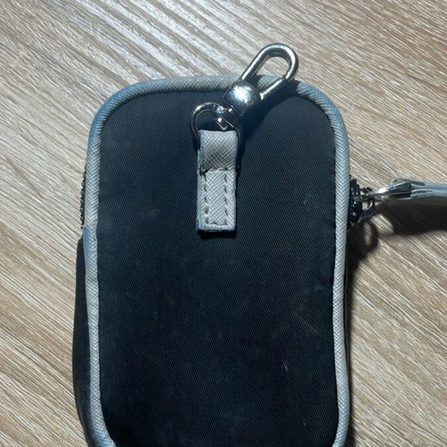 Prada pouch like new, handheld