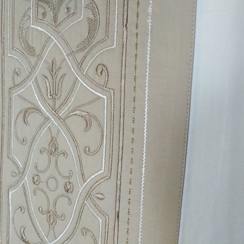 Palamaiki luxury super king bed sheet set new, 300 thread count, embroidered