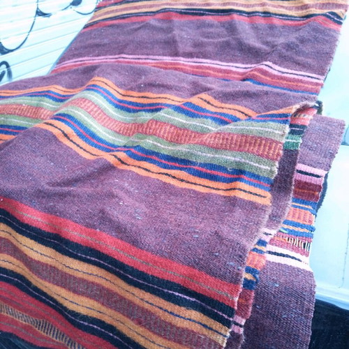 Wool runner used 70 centimeters by 5 meters