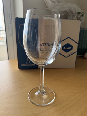 Atenea set of 6 unbreakable 58cl stemmed glasses new