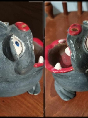 Handmade sea elephant decorative unique, new