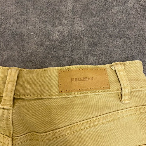 Pull & Bear denim pants with hand-sewn beads, like new