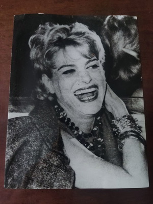 Melina Merkouri authentic photo used 18x24 cm