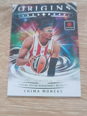 Chima Moneke Crvena Zvezda 2025-26 Panini Euroleague Origins card