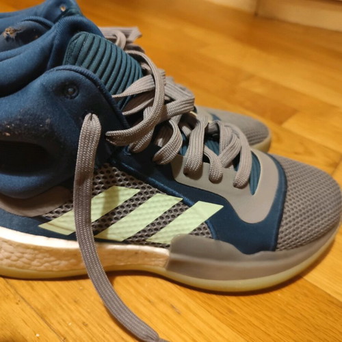 Adidas Marquee Boost grey athletic shoes like new, size 45.5