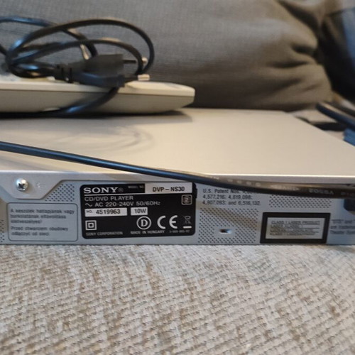 Sony DVP-NS30 DVD player, non-working for parts or repair