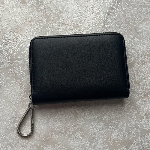 Terranova wallet like new, black, with inner and outer zipper