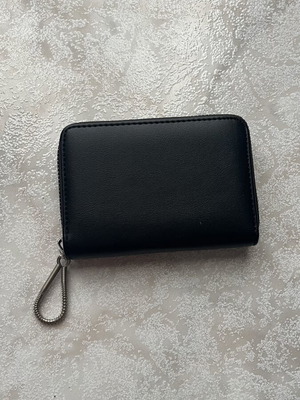 Terranova wallet like new, black, with inner and outer zipper