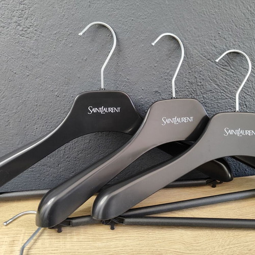 Saint Laurent Plastic Clothes Hangers set of 5 used