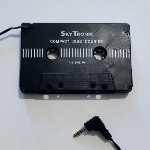 SkyTronic Car Cassette Adapter with Jack 3.5mm Connector like new