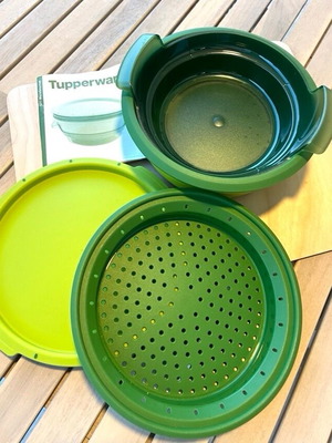 Tupperware 101 MicroGourmet σκεύος ατμού για φούρνο μικροκυμάτων καινούργιο