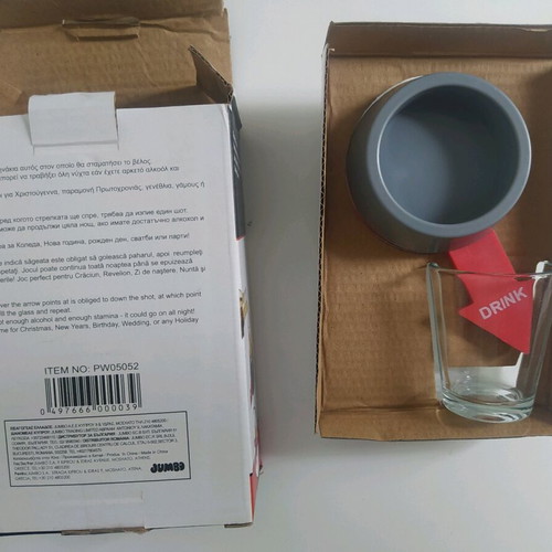 Drinking game new shot glass game