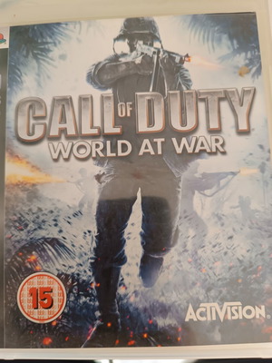 Call of Duty World at War PS3 game