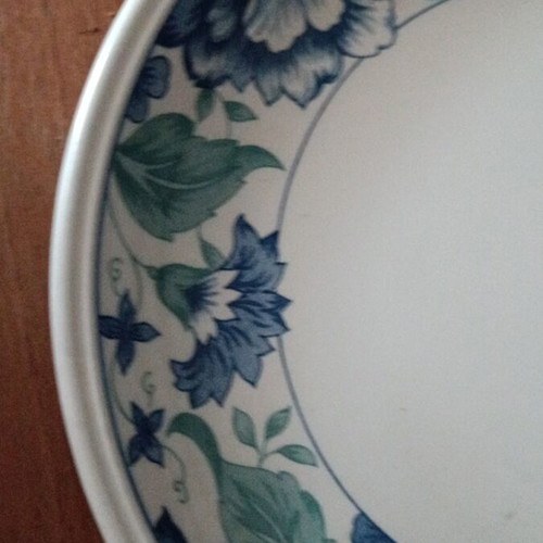 Staffordshire England ceramic plate