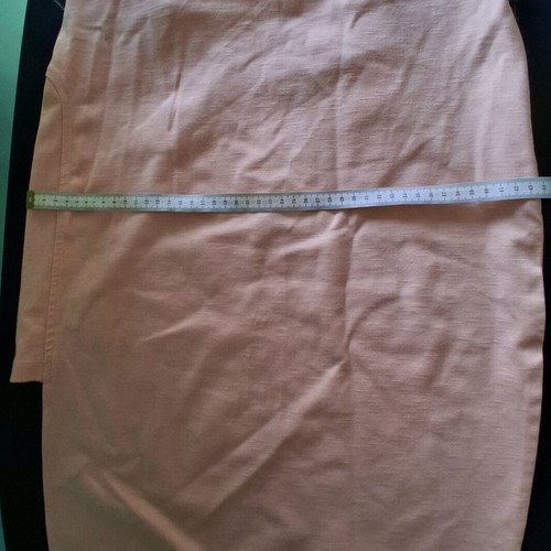 Minkpink skirt new size M beige pink with slit and high waist