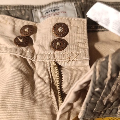 XDYE Cotton Bermuda shorts like new, size S, beige