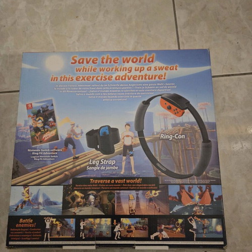 Ring Fit Adventure Nintendo Switch like new