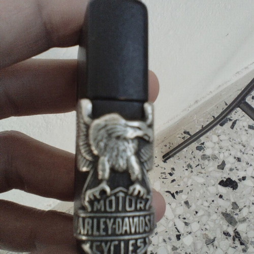 Zippo 2000 Harley Davidson lighter used with embossed eagle logo