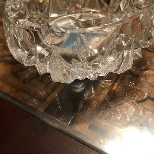 Crystal ashtray new with beautiful design