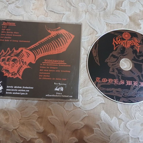 Nokturne / Todesweihe – Blitzkrieg Death Invocations CD like new, black metal