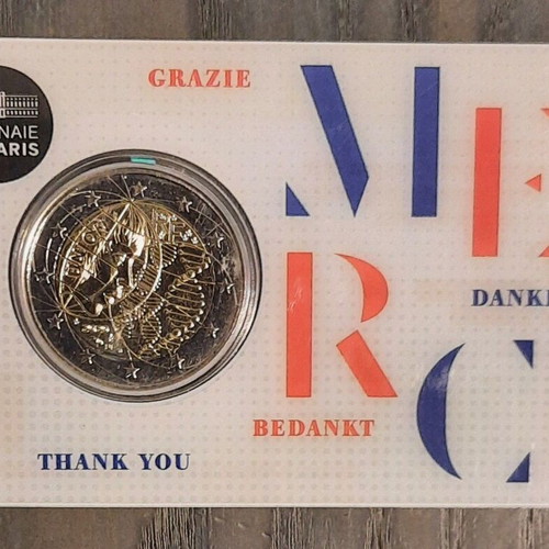 Commemorative 2 Euro Coin French Mint 2020 new