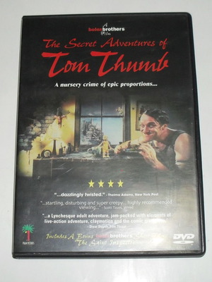 The Secret Adventures of Tom Thumb DVD like new, no subtitles