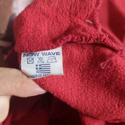 New Wave red sweatshirt like new, very comfortable