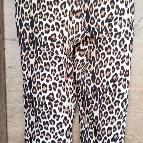 The Kooples leopard print pants size 32 XXS like new