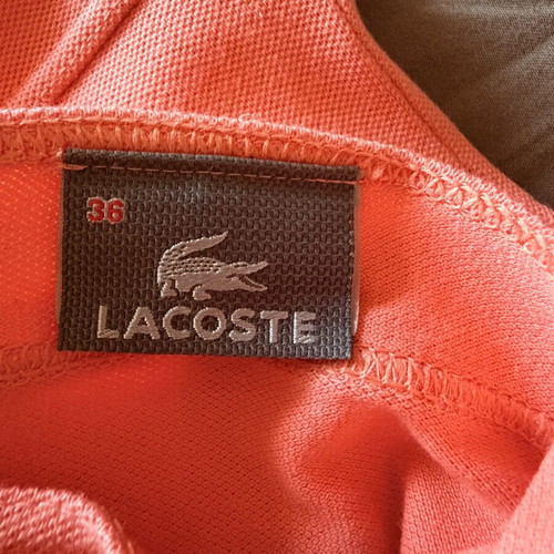 Lacoste coral halter top size 36 like new