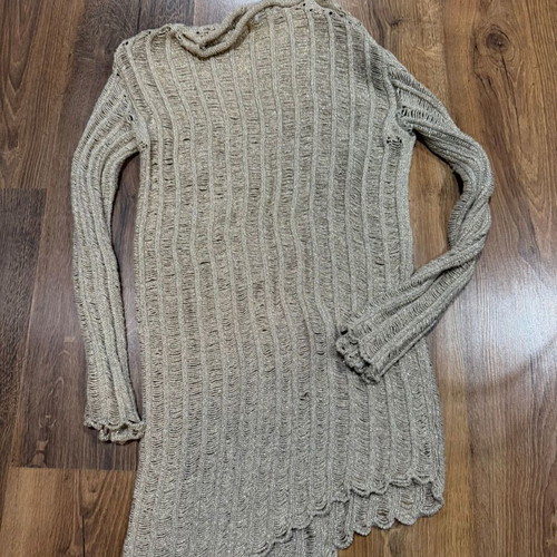 Reserved beach dress used, gold, size S