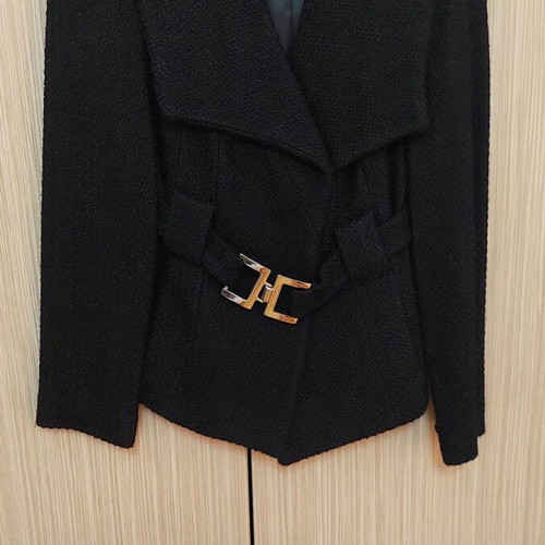 Iso black hemipalto like new, size L