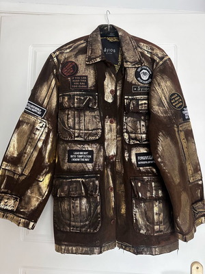 Ayios gold star jacket 2024