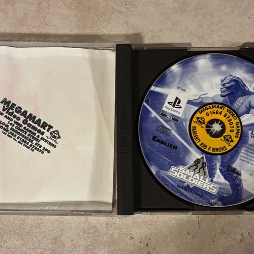Small Soldiers PlayStation 1 case used, English