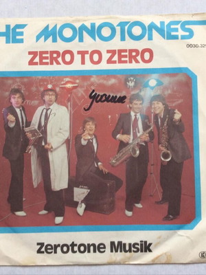 The Monotones Zero To Zero δίσκος βινυλίου 45 στροφών μεταχειρισμένος